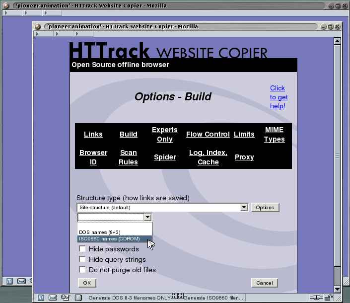 HTTrack Website Copier snapshot #3